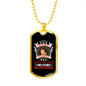Love Yourself Necklace Stainless Steel or 18k Gold Dog Tag 24" Chain-Express Your Love Gifts