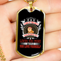Love Yourself Necklace Stainless Steel or 18k Gold Dog Tag 24" Chain-Express Your Love Gifts