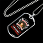Love Yourself Necklace Stainless Steel or 18k Gold Dog Tag 24" Chain-Express Your Love Gifts