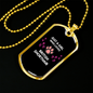 Loves British Shorthair Cats Necklace Stainless Steel or 18k Gold Dog Tag 24" Chain-Express Your Love Gifts