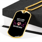Loves Devon Rex Cat Black Necklace Stainless Steel or 18k Gold Dog Tag 24-Express Your Love Gifts