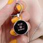 Loves Devon Rex Cat Circle Necklace Stainless Steel or 18k Gold 18-22"-Express Your Love Gifts