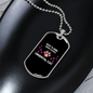 Loves Oriental Cat Necklace Stainless Steel or 18k Gold Dog Tag 24" Chain-Express Your Love Gifts