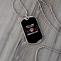 Loves Persian Cat Necklace Stainless Steel or 18k Gold Dog Tag 24" Chain-Express Your Love Gifts