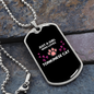 Loves Tonkinese Cat Necklace Stainless Steel or 18k Gold Dog Tag 24" Chain-Express Your Love Gifts