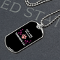 Loves Tonkinese Cat Necklace Stainless Steel or 18k Gold Dog Tag 24" Chain-Express Your Love Gifts