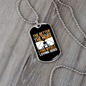 Loving Dogs Yellow Necklace Stainless Steel or 18k Gold Dog Tag 24" Chain-Express Your Love Gifts