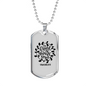 Loyal Friend Christian Necklace Stainless Steel or 18k Gold Dog Tag 24" Chain-Express Your Love Gifts