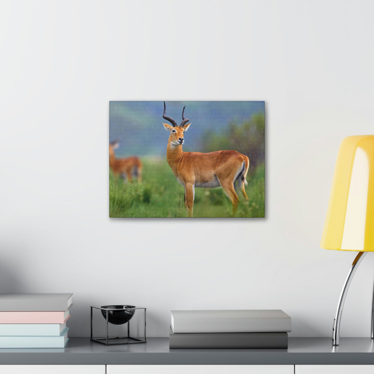 Scripture Walls Majestic Antelope Art Majestic Antelope Print Animal Wall Art Wildlife Canvas Prints Wall Art Ready to Hang Unframed-Express Your Love Gifts