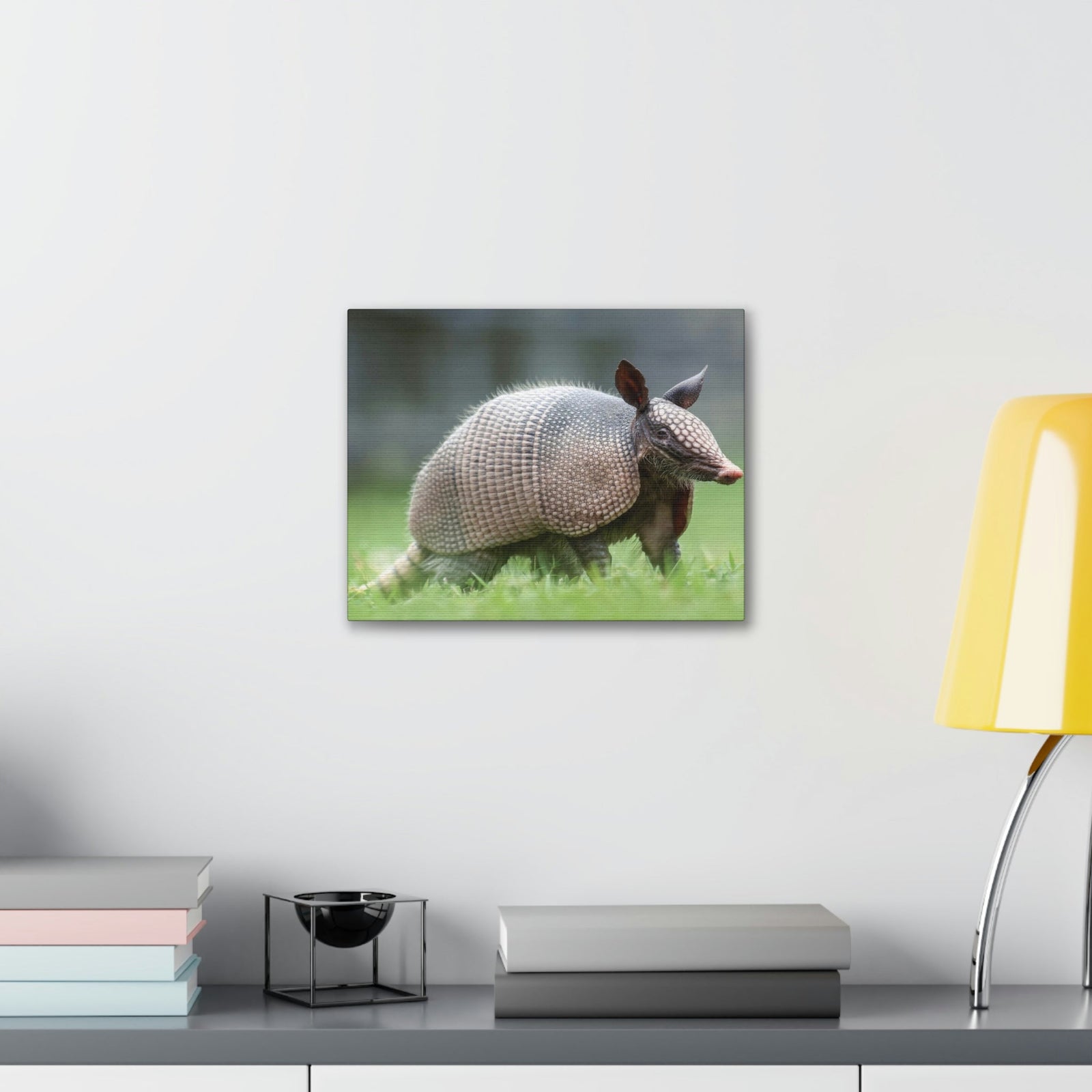 Scripture Walls Majestic Armadillo Art Majestic Armadillo Print Animal Wall Art Wildlife Canvas Prints Wall Art Ready to Hang Unframed-Express Your Love Gifts
