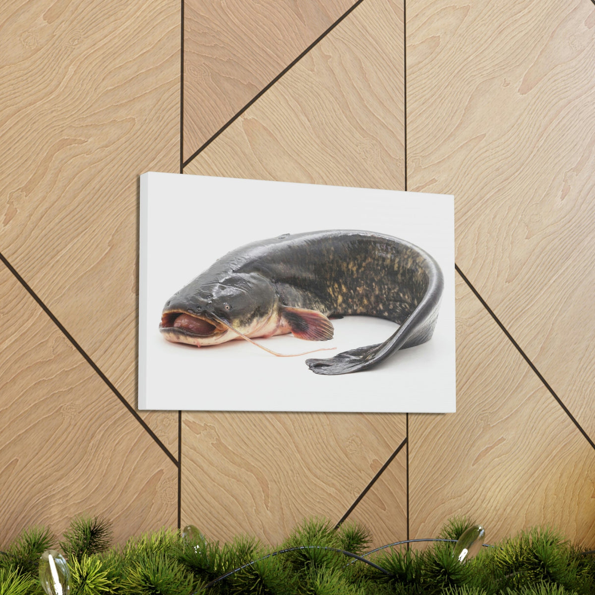 Scripture Walls Majestic Catfish Art Majestic Catfish Print Animal Wall Art Wildlife Canvas Prints Wall Art Ready to Hang Unframed-Express Your Love Gifts