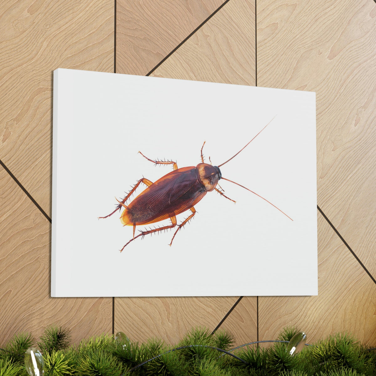 Scripture Walls Majestic Cockroach Art Majestic Cockroach Print Animal Wall Art Wildlife Canvas Prints Wall Art Ready to Hang Unframed-Express Your Love Gifts