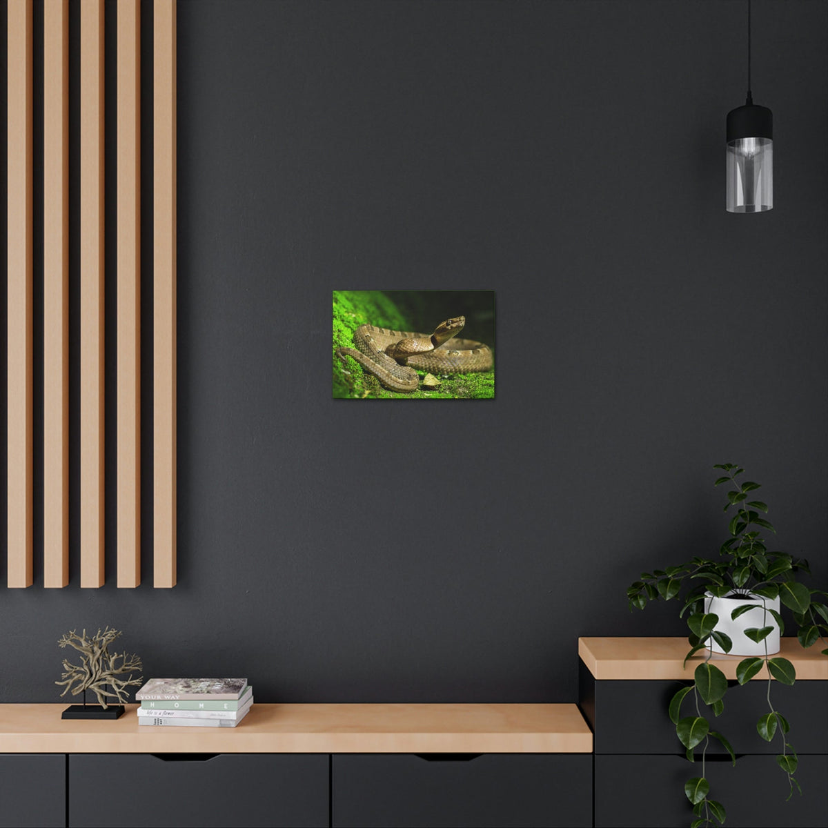 Scripture Walls Majestic Snake Art Majestic Snake Print Animal Wall Art Wildlife Canvas Prints Wall Art Ready to Hang Unframed-Express Your Love Gifts