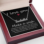 Make a Wish Custom Name Necklace-Express Your Love Gifts