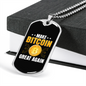 Make Bitcoin Great Crypto Necklace Stainless Steel or 18k Gold Dog Tag 24" Chain-Express Your Love Gifts