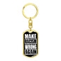Make Racism Wrong Again Dog Tag Pendant Keychain Stainless Steel or 18k Gold-Express Your Love Gifts