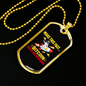 Make This Fast Bitcoin Crypto Necklace Stainless Steel or 18k Gold Dog Tag 24" Chain-Express Your Love Gifts