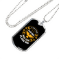 Make Your Plans Christian Necklace Stainless Steel or 18k Gold Dog Tag 24" Chain-Express Your Love Gifts