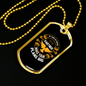 Make Your Plans Christian Necklace Stainless Steel or 18k Gold Dog Tag 24" Chain-Express Your Love Gifts