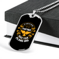 Make Your Plans Christian Necklace Stainless Steel or 18k Gold Dog Tag 24" Chain-Express Your Love Gifts