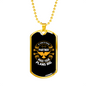 Make Your Plans Christian Necklace Stainless Steel or 18k Gold Dog Tag 24" Chain-Express Your Love Gifts