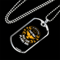 Make Your Plans Christian Necklace Stainless Steel or 18k Gold Dog Tag 24" Chain-Express Your Love Gifts