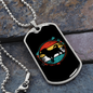 Maltese Necklace Stainless Steel or 18k Gold Dog Tag 24" Chain-Express Your Love Gifts