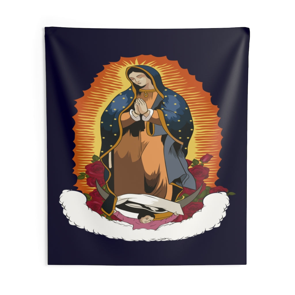 Mama Mary Wall Tapestries-Express Your Love Gifts