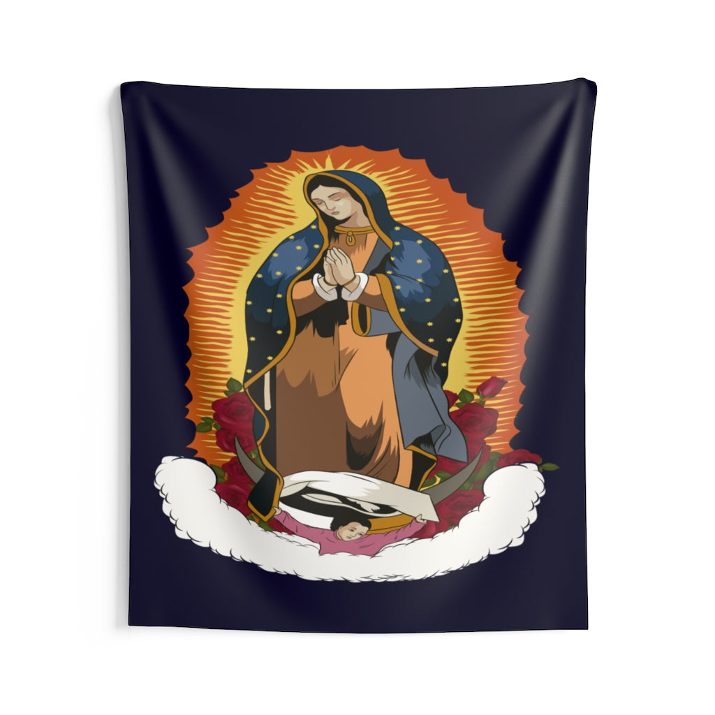 Mama Mary Wall Tapestries-Express Your Love Gifts