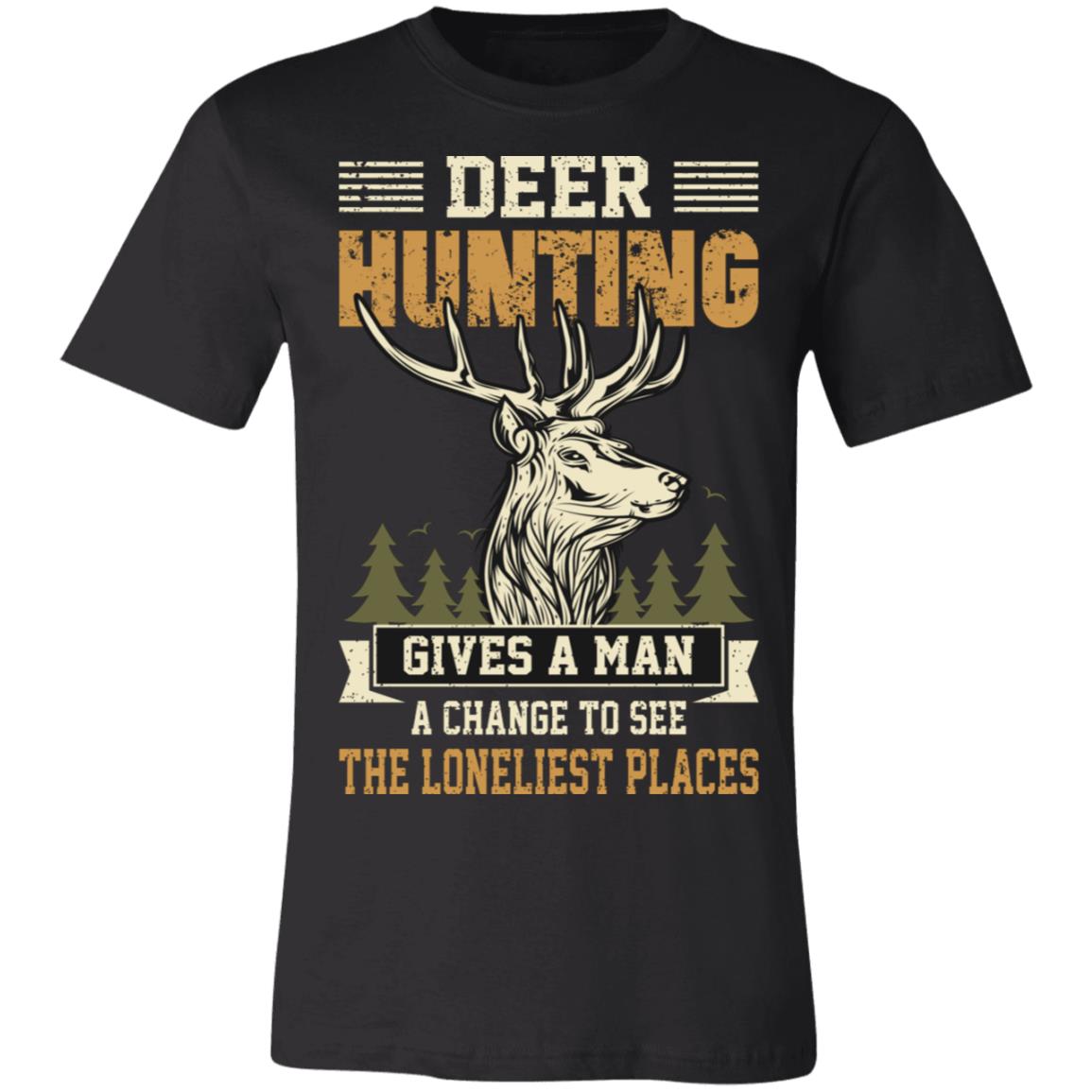 Man Deer Hunting Hunter Gift T-Shirt-Express Your Love Gifts