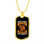 Man's Best Friend Dog Necklace Stainless Steel or 18k Gold Dog Tag 24" Chain-Express Your Love Gifts