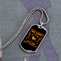 Man's Best Friend Necklace Stainless Steel or 18k Gold Dog Tag 24" Chain-Express Your Love Gifts