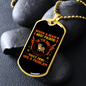 Man's Best Friend Necklace Stainless Steel or 18k Gold Dog Tag 24" Chain-Express Your Love Gifts