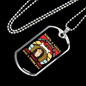 Man's Best FriendPuppy Necklace Stainless Steel or 18k Gold Dog Tag 24" Chain-Express Your Love Gifts