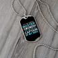 Master of Fate Zodiac Necklace Stainless Steel or 18k Gold Dog Tag 24" Chain-Express Your Love Gifts