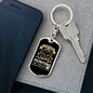 Me & Hunting You Don'T Like Keychain Stainless Steel or 18k Gold Dog Tag Keyring-Express Your Love Gifts