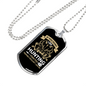Me & Hunting You Don'T Like Necklace Stainless Steel or 18k Gold Dog Tag 24" Chain-Express Your Love Gifts