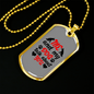 Me and My Dog Necklace Stainless Steel or 18k Gold Dog Tag 24" Chain-Express Your Love Gifts