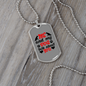 Me and My Dog Necklace Stainless Steel or 18k Gold Dog Tag 24" Chain-Express Your Love Gifts