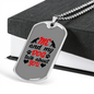 Me and My Dog Necklace Stainless Steel or 18k Gold Dog Tag 24" Chain-Express Your Love Gifts