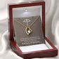 Medical Hero Appreciation Healthcare Medical Worker Nurse Appreciation Gift Forever Necklace w Message Card-Express Your Love Gifts