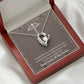 Medical Hero Appreciation Healthcare Medical Worker Nurse Appreciation Gift Forever Necklace w Message Card-Express Your Love Gifts