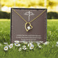 Medical Hero Appreciation Healthcare Medical Worker Nurse Appreciation Gift Forever Necklace w Message Card-Express Your Love Gifts