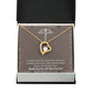 Medical Hero Appreciation Healthcare Medical Worker Nurse Appreciation Gift Forever Necklace w Message Card-Express Your Love Gifts