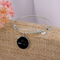Meh White Cat Bracelet Stainless Steel or 18k Gold Circle Bangle-Express Your Love Gifts