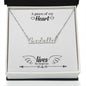 Memorial Message A Piece Of My Heart Lives In Heaven Custom Name Necklace-Express Your Love Gifts