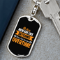 Men Are Like Bitcoins Crypto Keychain Stainless Steel or 18k Gold Dog Tag Keyring-Express Your Love Gifts