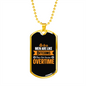 Men Are Like Bitcoins Crypto Necklace Stainless Steel or 18k Gold Dog Tag 24" Chain-Express Your Love Gifts
