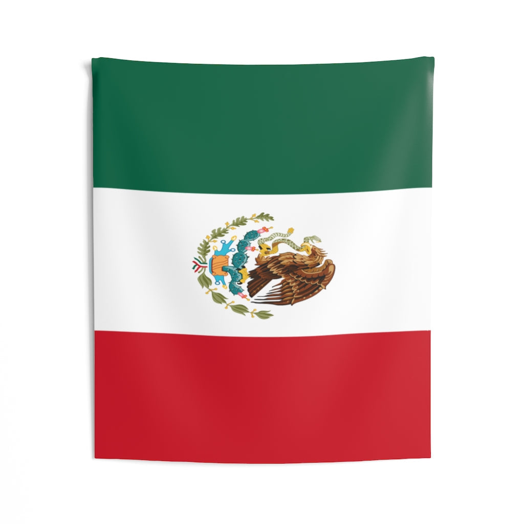 Mexico Flag Wall Tapestry-Express Your Love Gifts