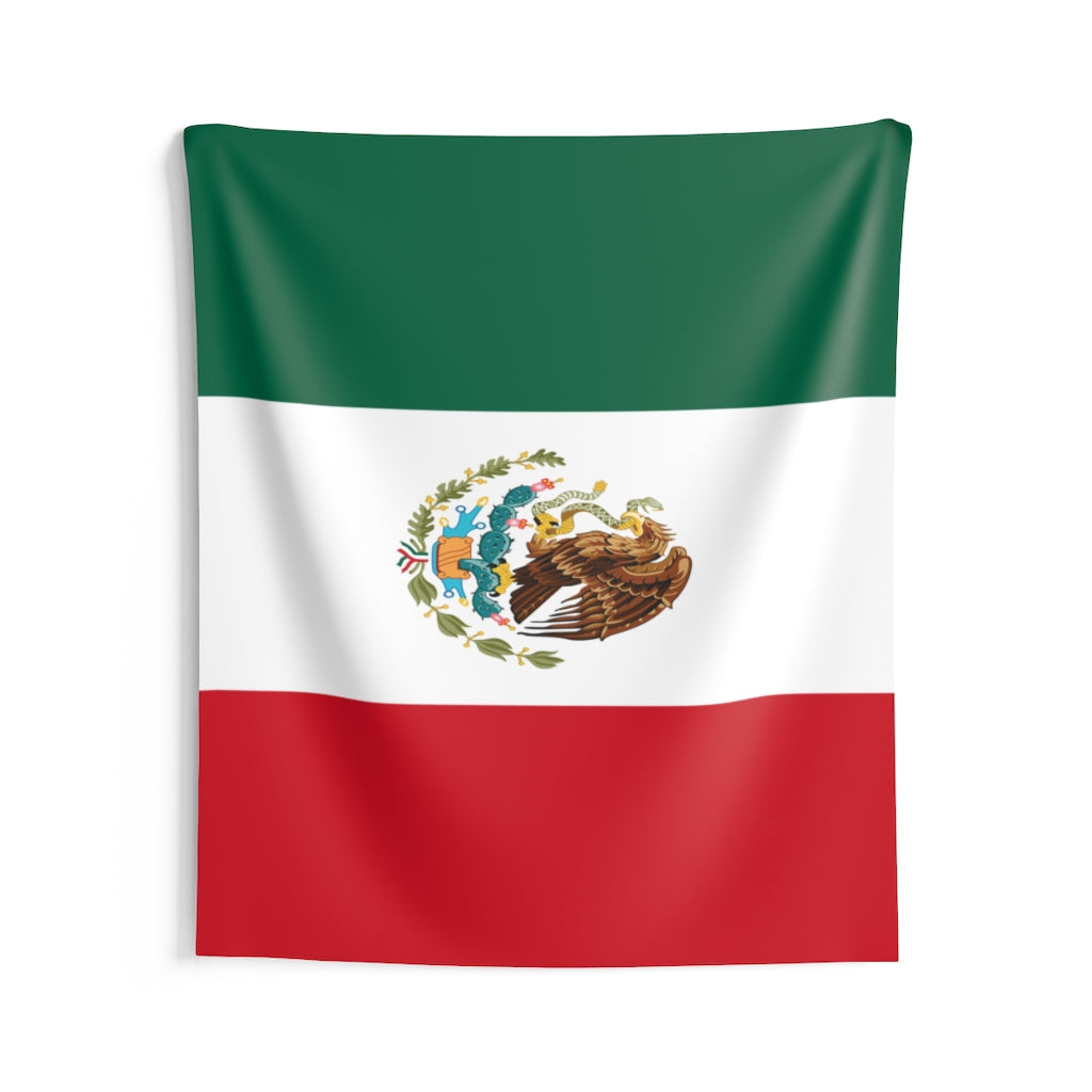 Mexico Flag Wall Tapestry-Express Your Love Gifts